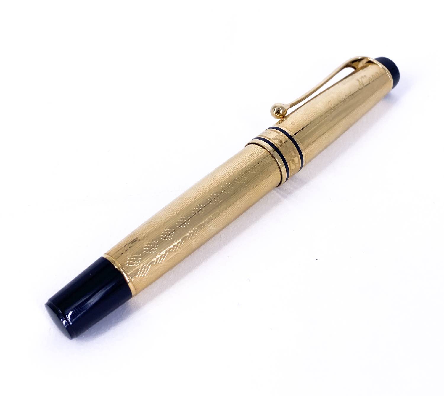 Classic Confucius Series pennino a scelta 02 Penna stilografica in metallo di bambù 0,7 mm/1,2 mm 