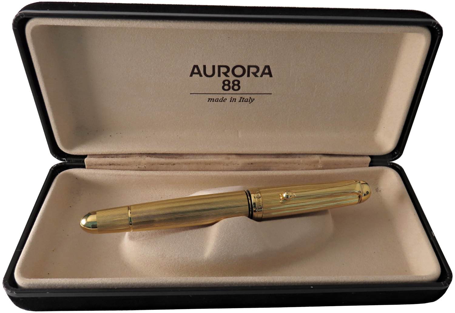 Penna Stilografica Aurora 88 Pl.Oro