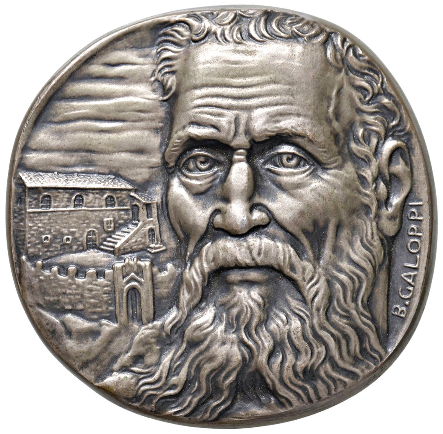Michelangelo Buonarroti (1475-1564) Medaglia 1975 ... - Nomisma Aste di  monete e orologi, image size:1500x1470