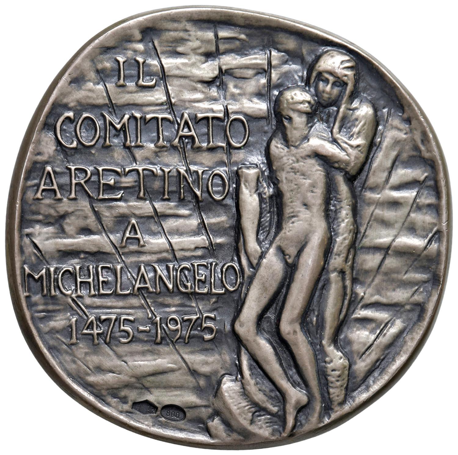 Michelangelo Buonarroti (1475-1564) Medaglia 1975 ... - Nomisma Aste di  monete e orologi, image size:1500x1490
