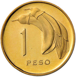 URUGUAY Peso 1969 - AU (g 3,42) R