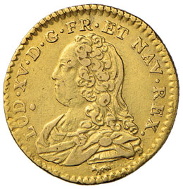 FRANCIA Luigi XV (1715-1774) Mezzo ... 