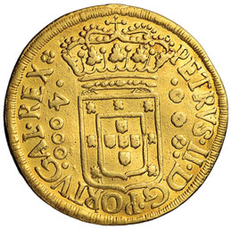 BRASILE Pedro II (1683-1706) 4.000 ... 