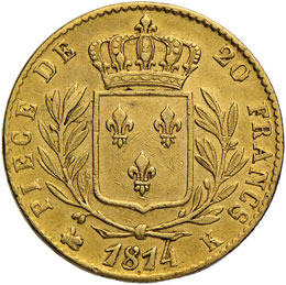 FRANCIA Luigi XVIII (1814-1815) 20 ... 