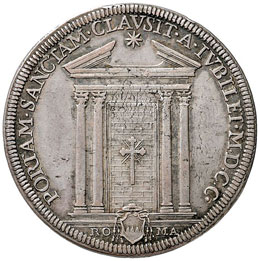 Clemente XI (1700-1721) Piastra ... 
