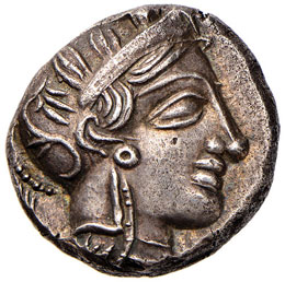 ATTICA Atene Tetradracma (479-393 ... 