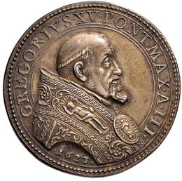 Gregorio XV (1621-1623) Medaglia ... 