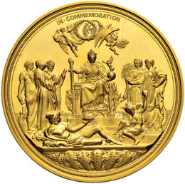 Medaglia 1887 Giubileo - AU (g ... 
