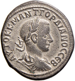 Gordiano III (238-244) Tetradramma ... 