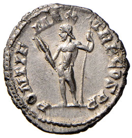 Macrino (217-218) Denario - Busto ... 