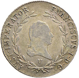 VENEZIA Francesco I (1815-1835) 20 ... 
