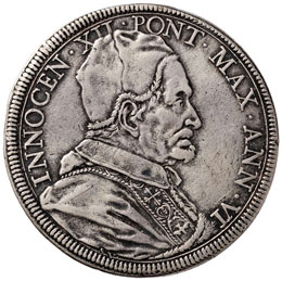 Innocenzo XII (1691-1700) Piastra ... 