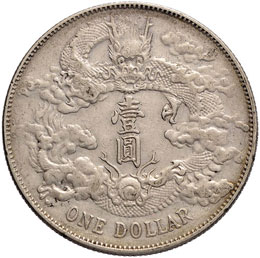 CINA Tientsin - Dollaro anno 3 ... 