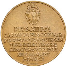 Pio XII (1939-1958) Medaglia 1946 ... 