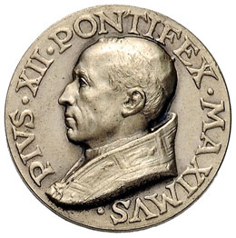 Pio XII (1939-1958) Medaglia 1939 ... 