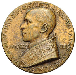Pio XII (1939-1958) Medaglia 1942 ... 
