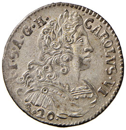 MANTOVA Carlo VI (1711-1740) 20 ... 
