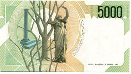 Banconote - 5.000 Lire 1996 XD ... 