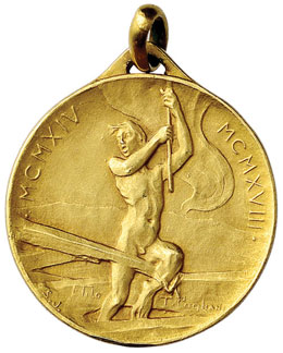 Medaglia 1918 - Opus: Pogliani AU ... 