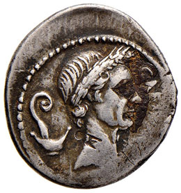 Cesare (+ 44 a.C.) Denario (44 ... 