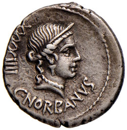 Norbana - Caius Norbanus - Denario ... 