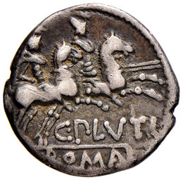 Plutia - C. Plutius - Denario (121 ... 