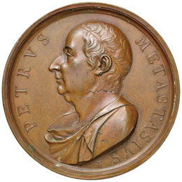 Pietro Metastasio - Medaglia 1805 ... 