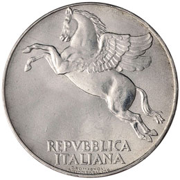 Repubblica italiana - 10 Lire 1950 ... 