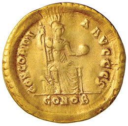 Valentiniano II (375-392) Solido ... 