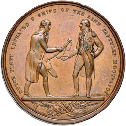 Medaglia 1797 Sconfitta della ... 