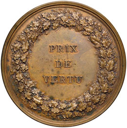 Medaglia Prix de Vertu – Opus: ... 