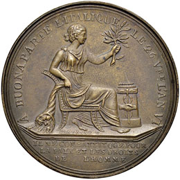 Medaglia 1797 Trattato di ... 