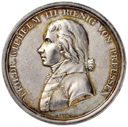 Medaglia Federico Guglielmo III re ... 