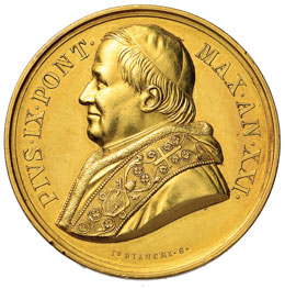 Pio IX (1846-1878) Medaglia A. XXI ... 