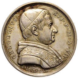 Gregorio XVI (1831-1846) Medaglia ... 