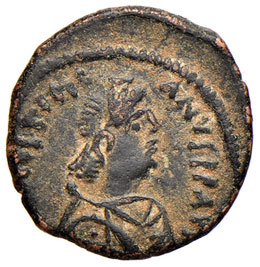 Giustiniano I (527-565) Pentanummo ... 