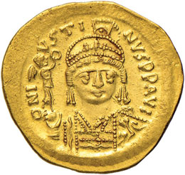 Giustino II (565-578) Solido - ... 
