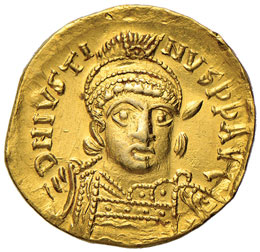 Giustino I (518-527) Solido – ... 