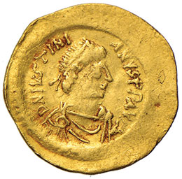 Giustiniano I (527-565) Tremisse - ... 