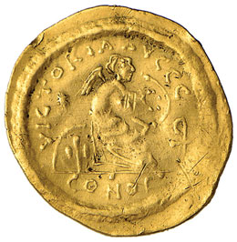 Giustiniano I (527-565) Semisse - ... 
