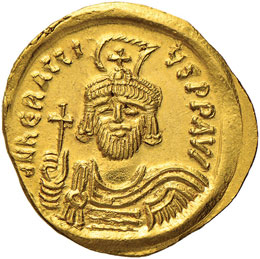 Eraclio (610-641) Solido – Busto ... 