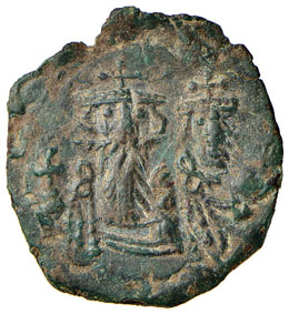 Costante II (641-668) Mezzo follis ... 