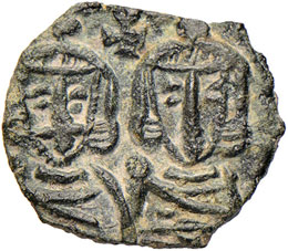 Costantino V (741-775) Follis ... 
