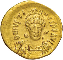 Giustino I (518-527) Solido – ... 