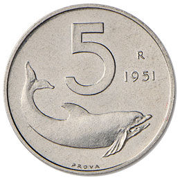 Repubblica italiana (1946-) 5 Lire ... 