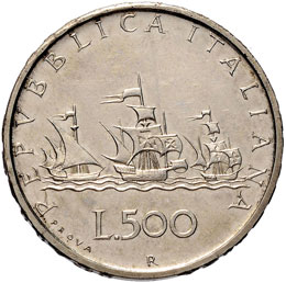Repubblica italiana (1946-) 500 ... 