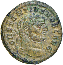 Costanzo Cloro (305-306) Follis ... 