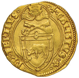 Calisto III (1455-1458) Ducato ... 