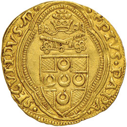 Pio II (1458-1464) Ducato papale ... 