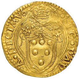 Leone X (1503-1513) Ducato papale ... 